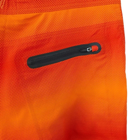 Mack Weldon Mens Board Shorts Size 33/34 Orange Swim Athletic Unlined Pockets - Picture 3 of 10